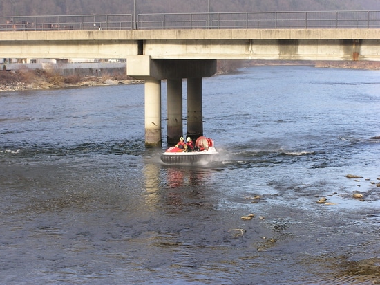 Hovercraft per il salvataggio