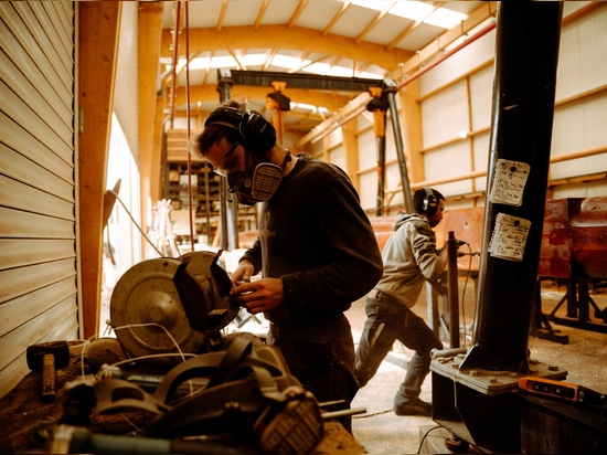 costruzione dell'albero di tallship in legno