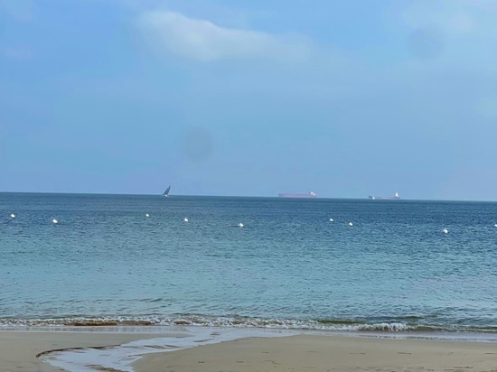 I nostri ormeggi sono al loro posto sulla spiaggia di Pérello!
