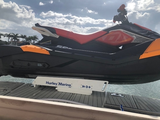 H3O/ H3O+ Gommone Davit