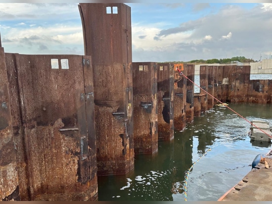 Taglio preciso nel progetto Afsluitdijk nei Paesi Bassi