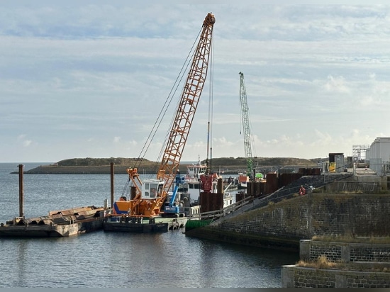 Taglio preciso nel progetto Afsluitdijk nei Paesi Bassi