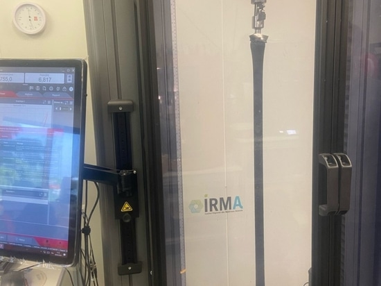 Test sugli elastomeri all'IRMA!