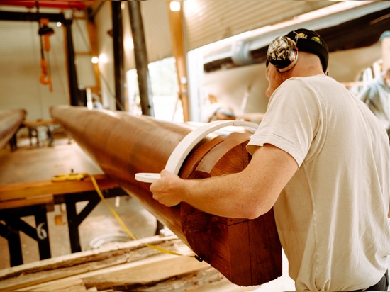 Artigianato tradizionale: Woodspars restaura il sartiame del tre alberi "Le Français"