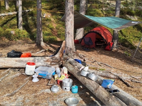 Avventura di più giorni sul lago STORA LE in Svezia