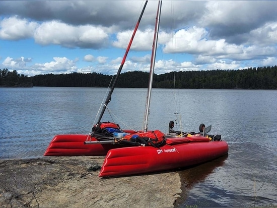 Avventura di più giorni sul lago STORA LE in Svezia