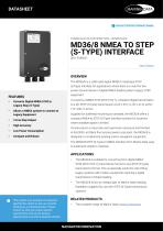 MD36/8 DATASHEET