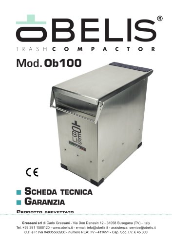 Ob100 Scheda tecnica