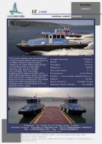 IZ1400 HDPE PATROL BOAT