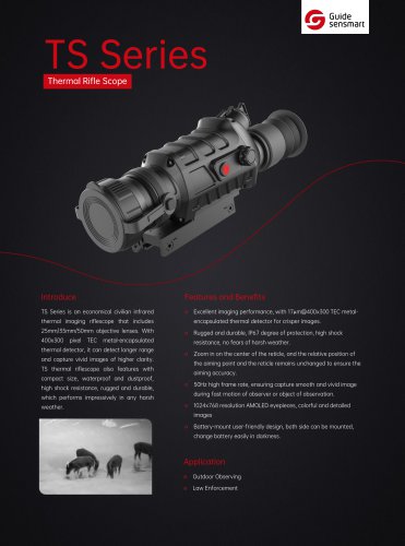 Guide TS425 Thermal Rifle Scope