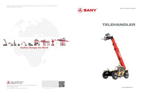 SANY telehandler STH1056A1