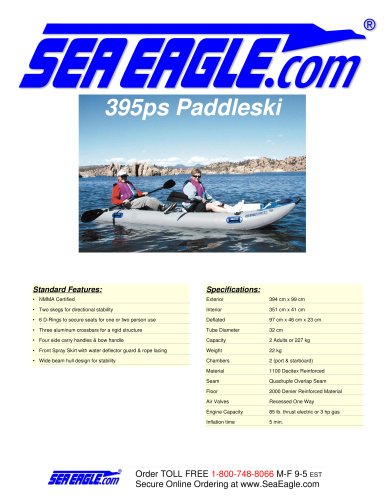 SeaEagle 395ps Paddleski 