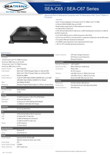 SEA-C65-C67 Series