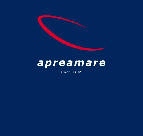 Apreamare Range Catalogue