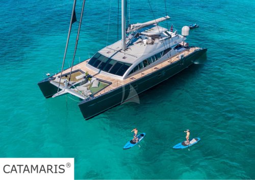 CATAMARIS® "Cartouche" Blue Coast 95-2