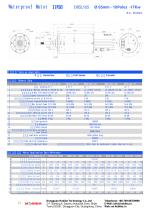 Electric motor D85L165 series