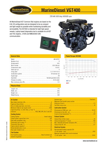 MarineDiesel VGT400