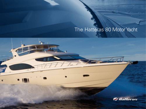 Hatteras MY 80