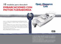 Catálogo Embarcaciones con Motor Fueraborda Open Elegance Line, Open Classic Line, Tiller Line - 2