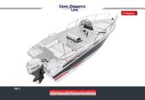 Catalogo Imbarcazioni con fuoribordo: Open Elegance Line, Open Classic Line, Tiller Line - 6