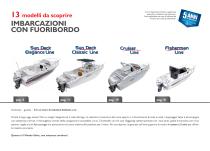 Catalogo Imbarcazioni VTR Cruiser Line, Sun Deck Line, Fisherman Line - 3