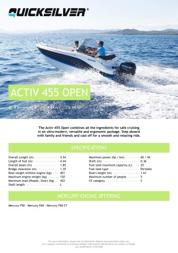 ACTIV 455 OPEN