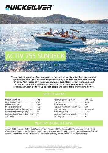 ACTIV 755 SUNDECK