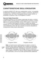 XTX MANUALE D'USO E MANUTENZIONE PER EROGATORI - 8