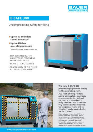 B-SAFE 300 ? Uncompromising safety for filling