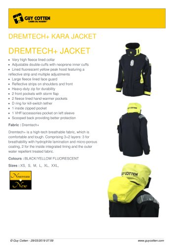 DREMTECH+ KARA JACKET