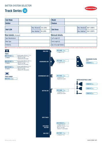 BATTEN SYSTEM SELECTOR
