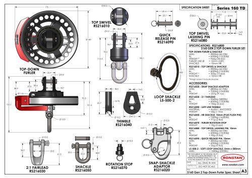 Series 160 Gen 2 Top-Down Furler