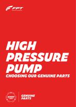 HIGH PRESSURE PUMP