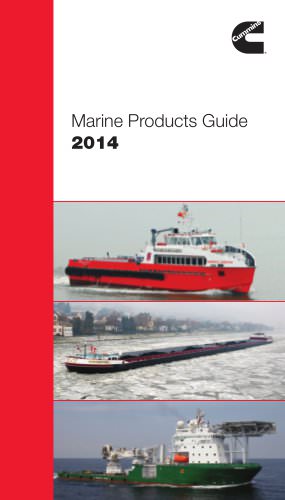 Marine Products Guide 2014