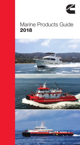 Marine Products Guide 2018