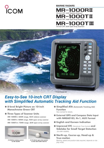 MARINE RADAR MR 1000