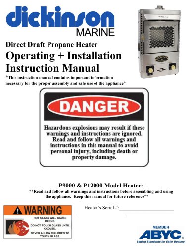 Propane Heater P9P12