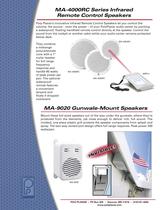 MA-9020 Gunwale-Mount Speakers