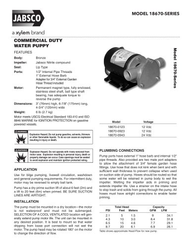 18670 Technical Datasheet