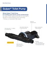 Whale Gulper Toilet Pump