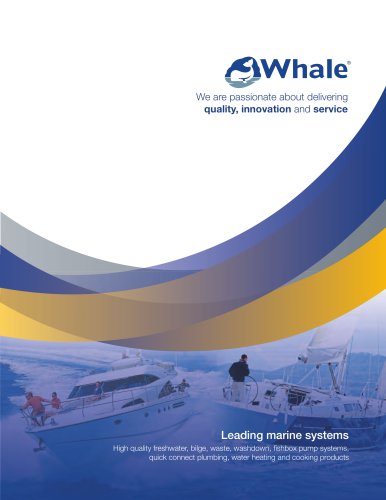 Whale Marine Catalogue 2015