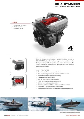 SE-4cyl series - product leaflet