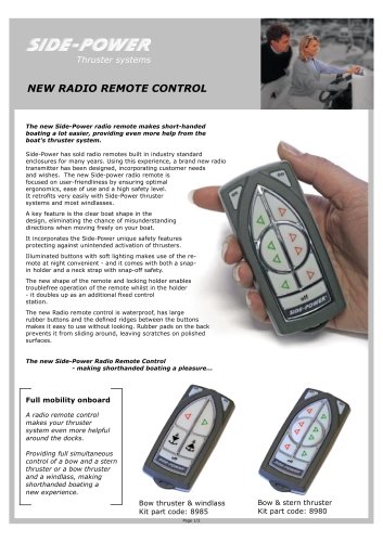 Radio Remote contrlol