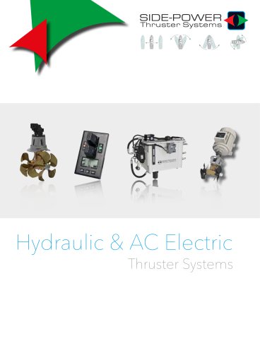 Side-Power Hydraulic  & AC Thrusters 2014