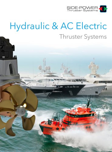 Side-Power Hydraulic & AC Thrusters 2018