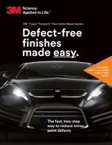 Defect-free finishes  made easy