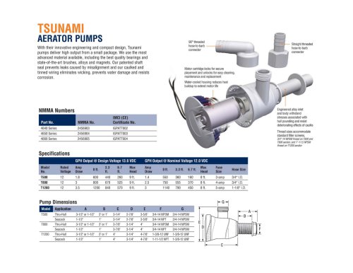 Tsunami Aerator Pumps