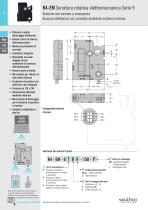 R4-EM - Chiusura rotativa elettronica Serie 9 - 1