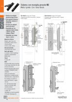 Sistema con maniglia girevole H3 - 1