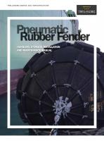 Pneumatic Fenders - Handling, Storage, Installation and Maintenance Manual